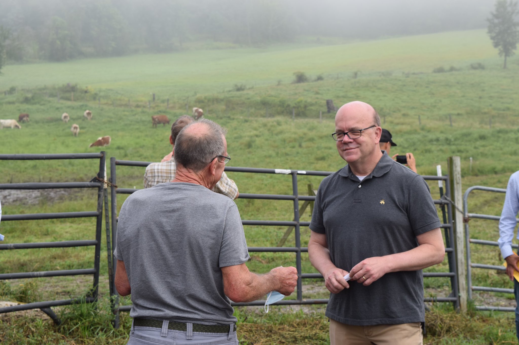 Jim McGovern Visits Upinngil Farm